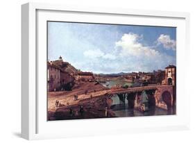 Turin Or Torino-Canaletto-Framed Art Print