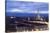 Turin, Piemonte, Italy. Cityscape from Monte Dei Cappuccini-Francesco Riccardo Iacomino-Stretched Canvas
