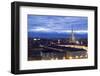 Turin, Piemonte, Italy. Cityscape from Monte Dei Cappuccini-Francesco Riccardo Iacomino-Framed Photographic Print