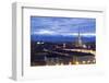 Turin, Piemonte, Italy. Cityscape from Monte Dei Cappuccini-Francesco Riccardo Iacomino-Framed Photographic Print