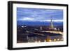 Turin, Piemonte, Italy. Cityscape from Monte Dei Cappuccini-Francesco Riccardo Iacomino-Framed Photographic Print