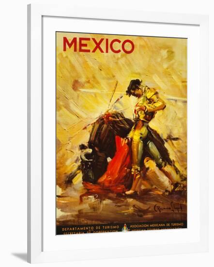 Turismo Mexico II-null-Framed Giclee Print