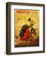 Turismo Mexico II-null-Framed Giclee Print