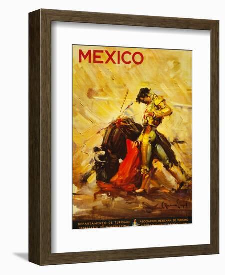Turismo Mexico II-null-Framed Giclee Print