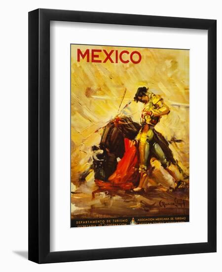 Turismo Mexico II-null-Framed Giclee Print