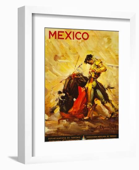 Turismo Mexico II-null-Framed Giclee Print