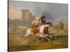 Turk and Cossack, 1809-Horace Vernet-Stretched Canvas