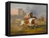 Turk and Cossack, 1809-Horace Vernet-Framed Stretched Canvas