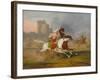 Turk and Cossack, 1809-Horace Vernet-Framed Giclee Print