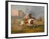 Turk and Cossack, 1809-Horace Vernet-Framed Giclee Print