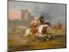 Turk and Cossack, 1809-Horace Vernet-Mounted Premium Giclee Print