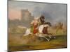 Turk and Cossack, 1809-Horace Vernet-Mounted Giclee Print