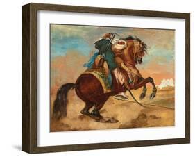 Turk Mounted on Chestnut Coloured Horse, C. 1810-Theodore Gericault-Framed Giclee Print