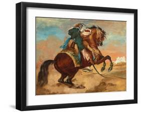 Turk Mounted on Chestnut Coloured Horse, C. 1810-Theodore Gericault-Framed Giclee Print