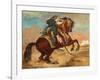 Turk Mounted on Chestnut Coloured Horse, C. 1810-Theodore Gericault-Framed Giclee Print