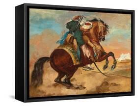 Turk Mounted on Chestnut Coloured Horse, C. 1810-Theodore Gericault-Framed Stretched Canvas