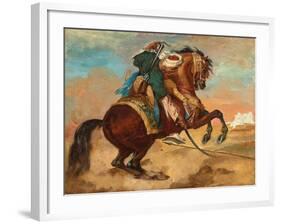 Turk Mounted on Chestnut Coloured Horse, C. 1810-Theodore Gericault-Framed Giclee Print