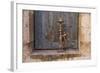 Turkey. A Hookah Sitting in a Doorway-Emily Wilson-Framed Photographic Print