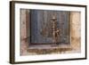 Turkey. A Hookah Sitting in a Doorway-Emily Wilson-Framed Photographic Print