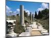 Turkey, Aegean Region, Ancient Ephesus, Stone Paved Way from Theater to Stadium-null-Mounted Premium Giclee Print
