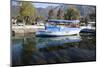 Turkey, Akyaka, Azmak River, Harbour, Boats-Samuel Magal-Mounted Photographic Print