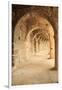 Turkey, Anatolia, Aspendos, Roman theatre Archways.-Emily Wilson-Framed Premium Photographic Print