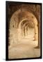 Turkey, Anatolia, Aspendos, Roman theatre Archways.-Emily Wilson-Framed Premium Photographic Print