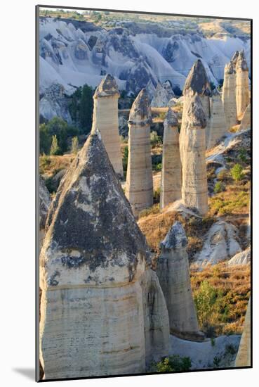 Turkey, Anatolia, Cappadocia, Goreme. 'Fairy Chimneys' in Red Valley.-Emily Wilson-Mounted Photographic Print