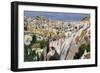 Turkey, Anatolia, Goreme National Park, Uchisar village and Pidgeon Valley rock.-Emily Wilson-Framed Photographic Print