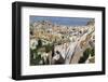 Turkey, Anatolia, Goreme National Park, Uchisar village and Pidgeon Valley rock.-Emily Wilson-Framed Photographic Print