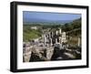 Turkey, Ancient Ephesus, View of Curetes Way from Greek City Hall 'Prytaneum'-null-Framed Giclee Print