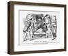 Turkey and Grease, 1869-John Tenniel-Framed Giclee Print