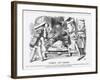 Turkey and Grease, 1869-John Tenniel-Framed Giclee Print