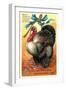 Turkey and Wishbone-null-Framed Art Print