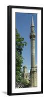Turkey. Antalya. Old City Center. Minaret of Tekeli Pasa Mosque (18th Century) and Clock Tower. Med-null-Framed Photographic Print
