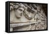 Turkey, Aphrodisias, Sebasteion, Wall Reliefs, Theatrical Masks-Samuel Magal-Framed Stretched Canvas