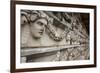 Turkey, Aphrodisias, Sebasteion, Wall Reliefs, Theatrical Masks-Samuel Magal-Framed Photographic Print