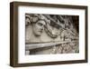 Turkey, Aphrodisias, Sebasteion, Wall Reliefs, Theatrical Masks-Samuel Magal-Framed Photographic Print