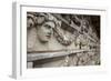 Turkey, Aphrodisias, Sebasteion, Wall Reliefs, Theatrical Masks-Samuel Magal-Framed Photographic Print