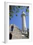 Turkey, Bodrum, Castle, Mosque Minaret-Samuel Magal-Framed Photographic Print