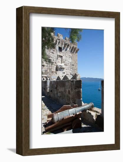 Turkey, Bodrum, St. Peter Castle, Canon-Samuel Magal-Framed Photographic Print