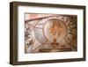 Turkey, Cappadocia, Goreme Valley, Elmali Church, Dome with Fresco-Samuel Magal-Framed Photographic Print