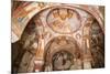 Turkey, Cappadocia, Goreme Valley, Elmali Church, Fresco, Dome with Fresco of Jesus-Samuel Magal-Mounted Photographic Print