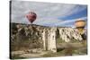 Turkey, Cappadocia, Goreme Valley, Hot Air Balloons-Samuel Magal-Stretched Canvas