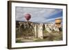 Turkey, Cappadocia, Goreme Valley, Hot Air Balloons-Samuel Magal-Framed Photographic Print