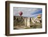 Turkey, Cappadocia, Goreme Valley, Hot Air Balloons-Samuel Magal-Framed Photographic Print