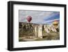 Turkey, Cappadocia, Goreme Valley, Hot Air Balloons-Samuel Magal-Framed Photographic Print