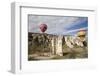 Turkey, Cappadocia, Goreme Valley, Hot Air Balloons-Samuel Magal-Framed Photographic Print