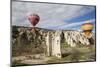 Turkey, Cappadocia, Goreme Valley, Hot Air Balloons-Samuel Magal-Mounted Photographic Print
