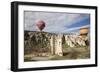 Turkey, Cappadocia, Goreme Valley, Hot Air Balloons-Samuel Magal-Framed Photographic Print